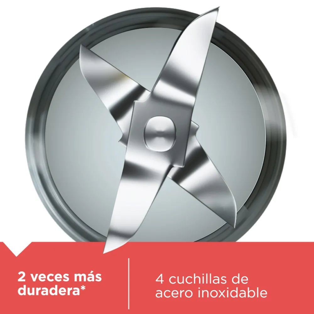 Licuadora Jarra Plástica 1.65LT 700W 8 Velocidades Magenta Black and Decker BL0877-1PDLA BLACK + DECKER
