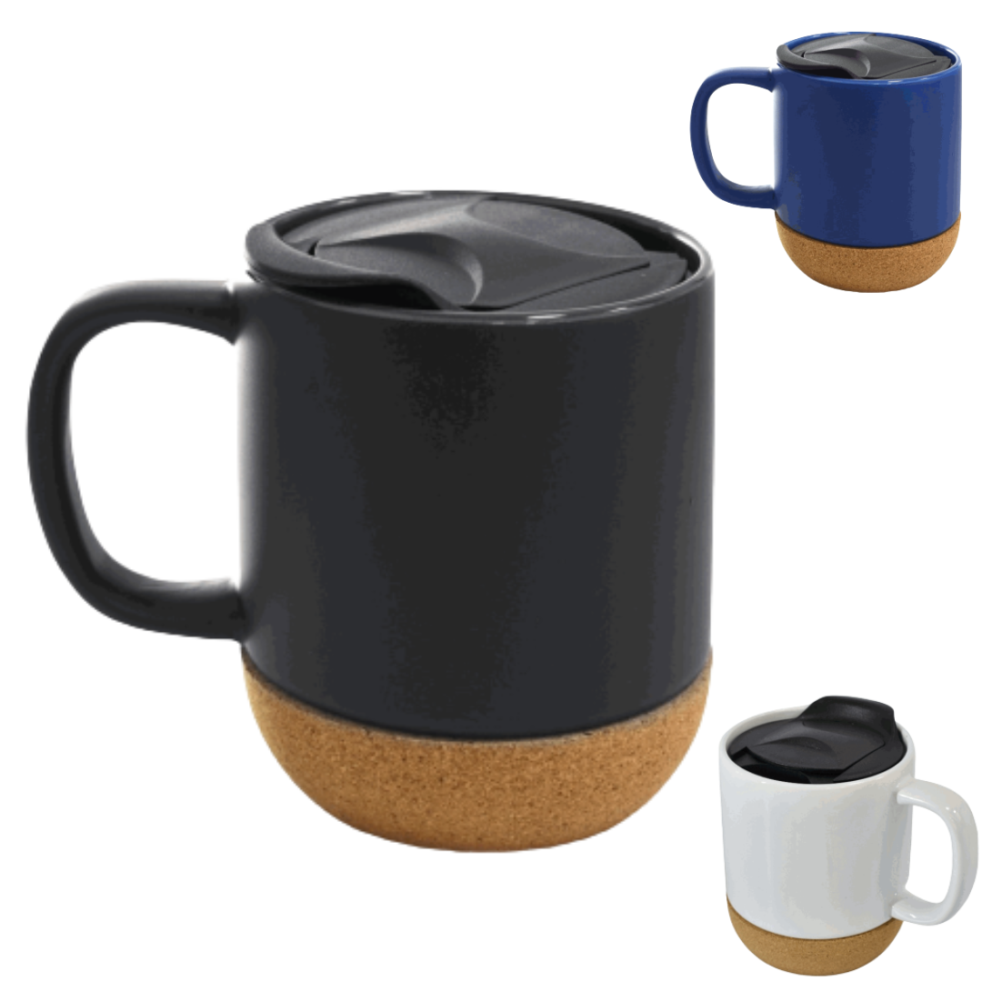 Tazas de Porcelana 10x10cm para Sublimación Negro (86768) Azul (86766) y Blanco (85703)