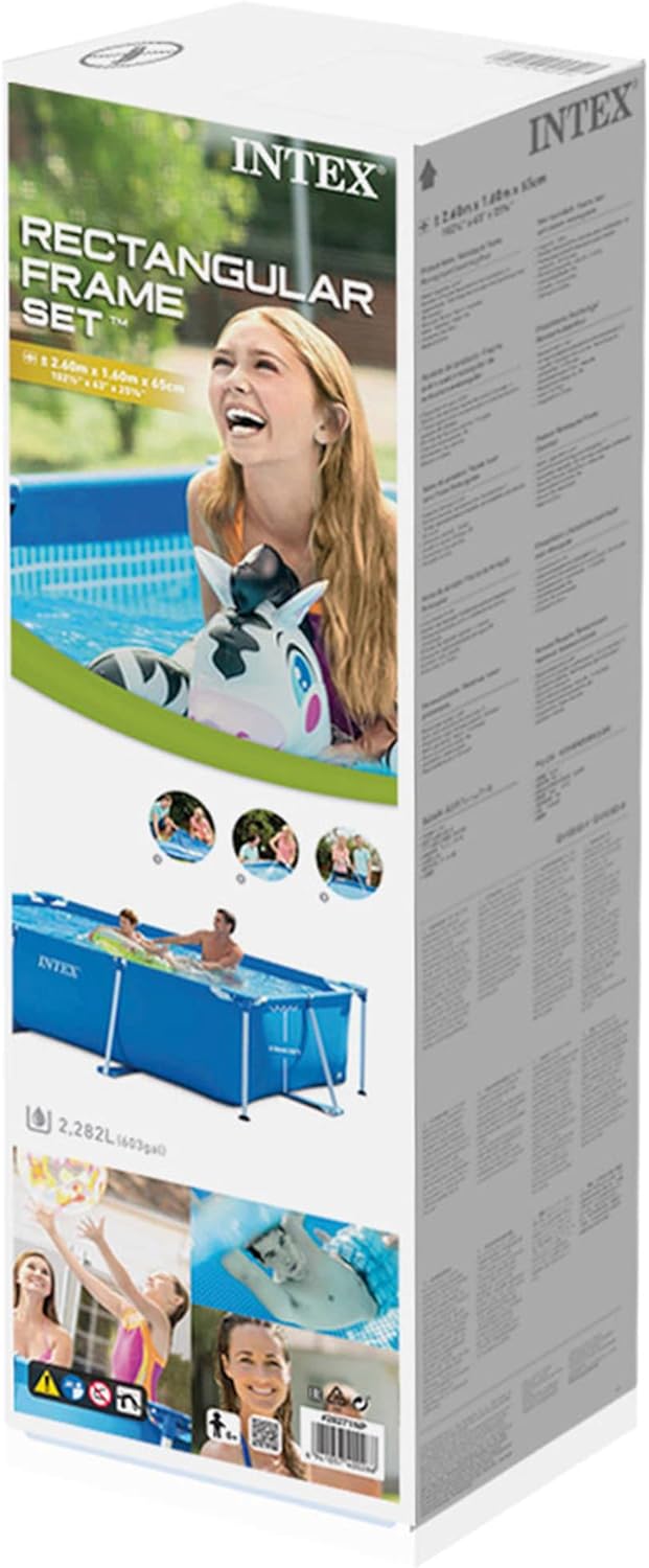 Piscina Desmontable Rectangular 2.6m*1.6m*65cm Intex 28271 INTEX