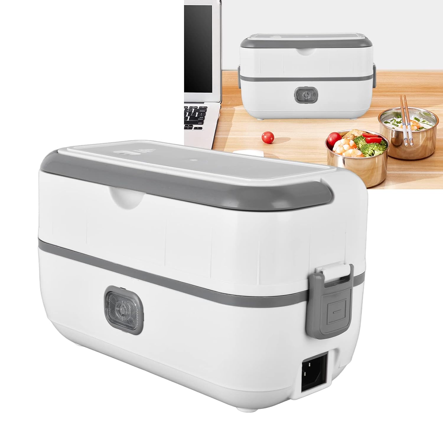 Lonchera Eléctrica de 2 Compartimientos 1.2L IU-2102009