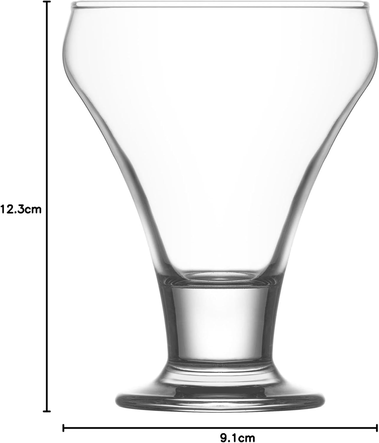 Set 6 Copas para Helado y Postre 305ml Frosty LAV LV-FRO378F LAV