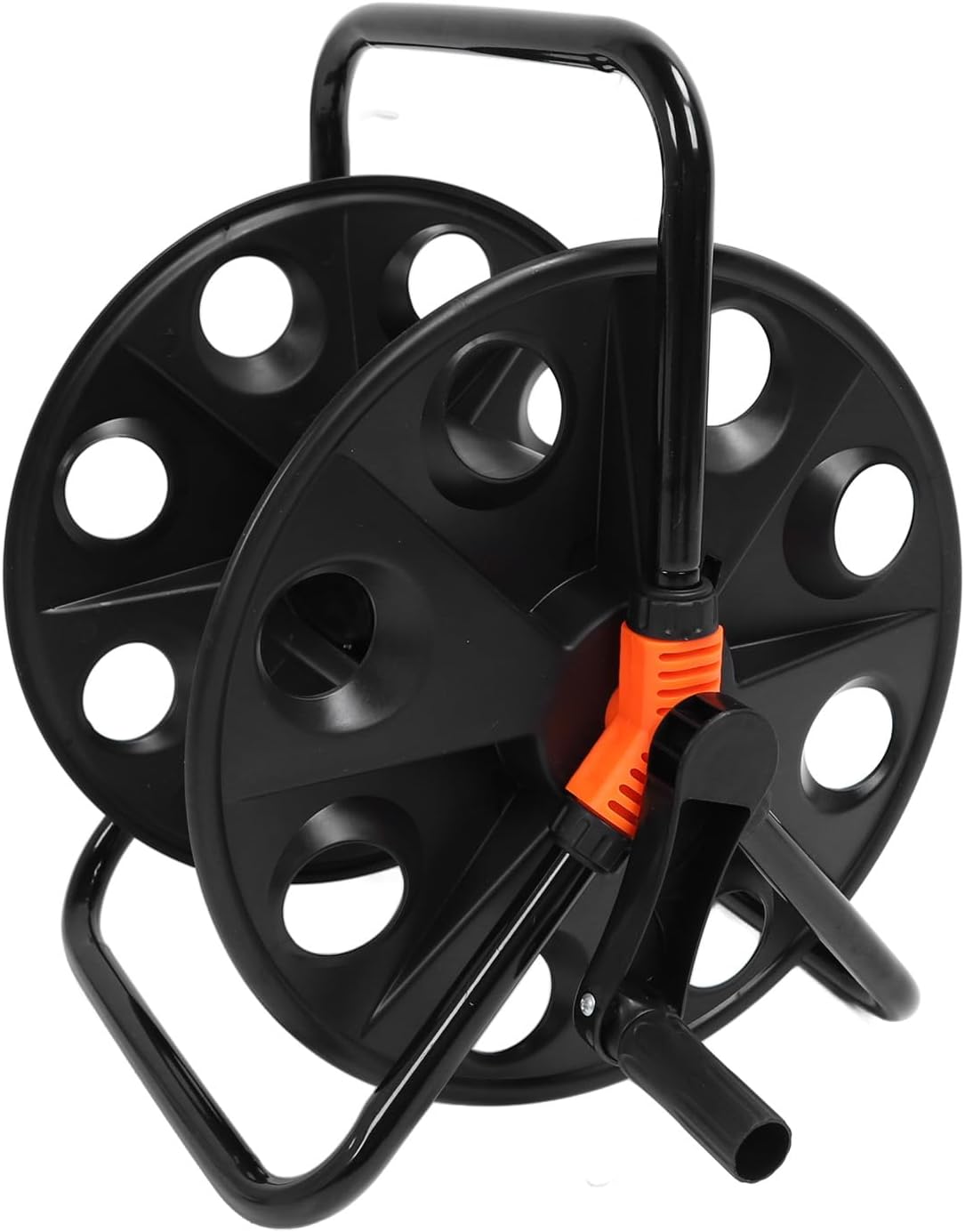 Carrete para Mangueras Plástico Negro 88350 Selecto