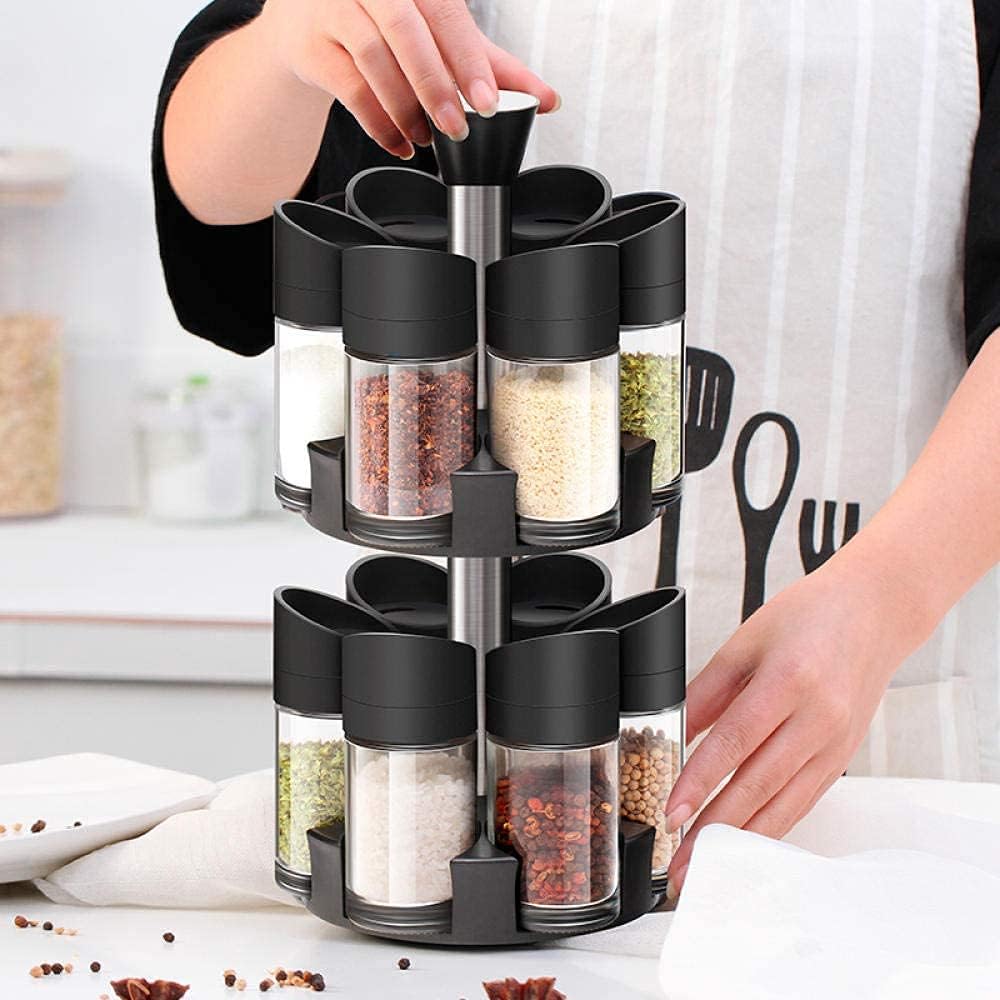 Set de 12 Envases para Condimentos de Vidrio 88159 Selecto