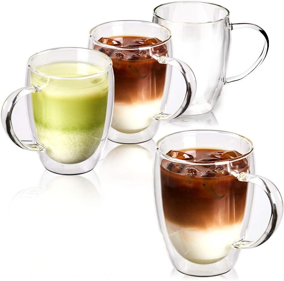Taza de Doble Vidrio para Café 350ml FSK9516 Selecto