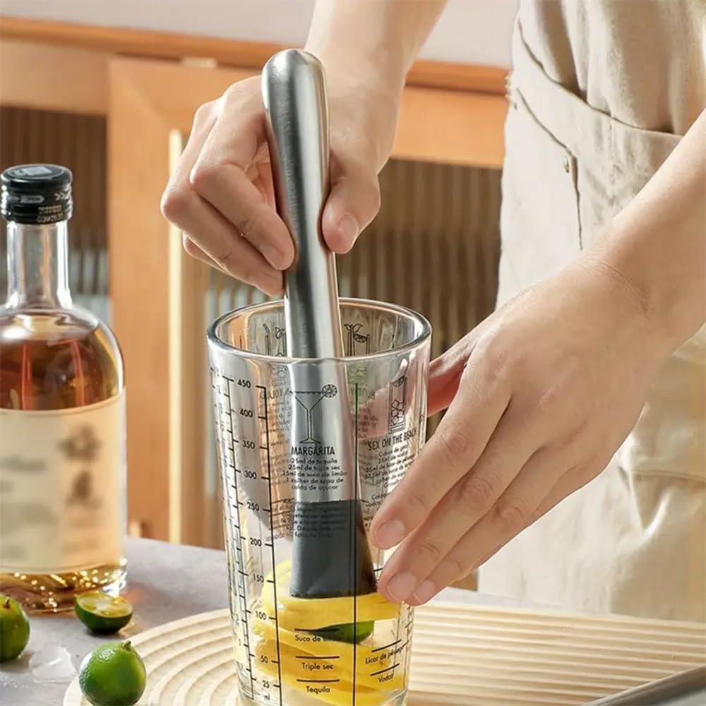 Macerador de Acero Inoxidable para Coctel de 9" MI-4210 Selecto
