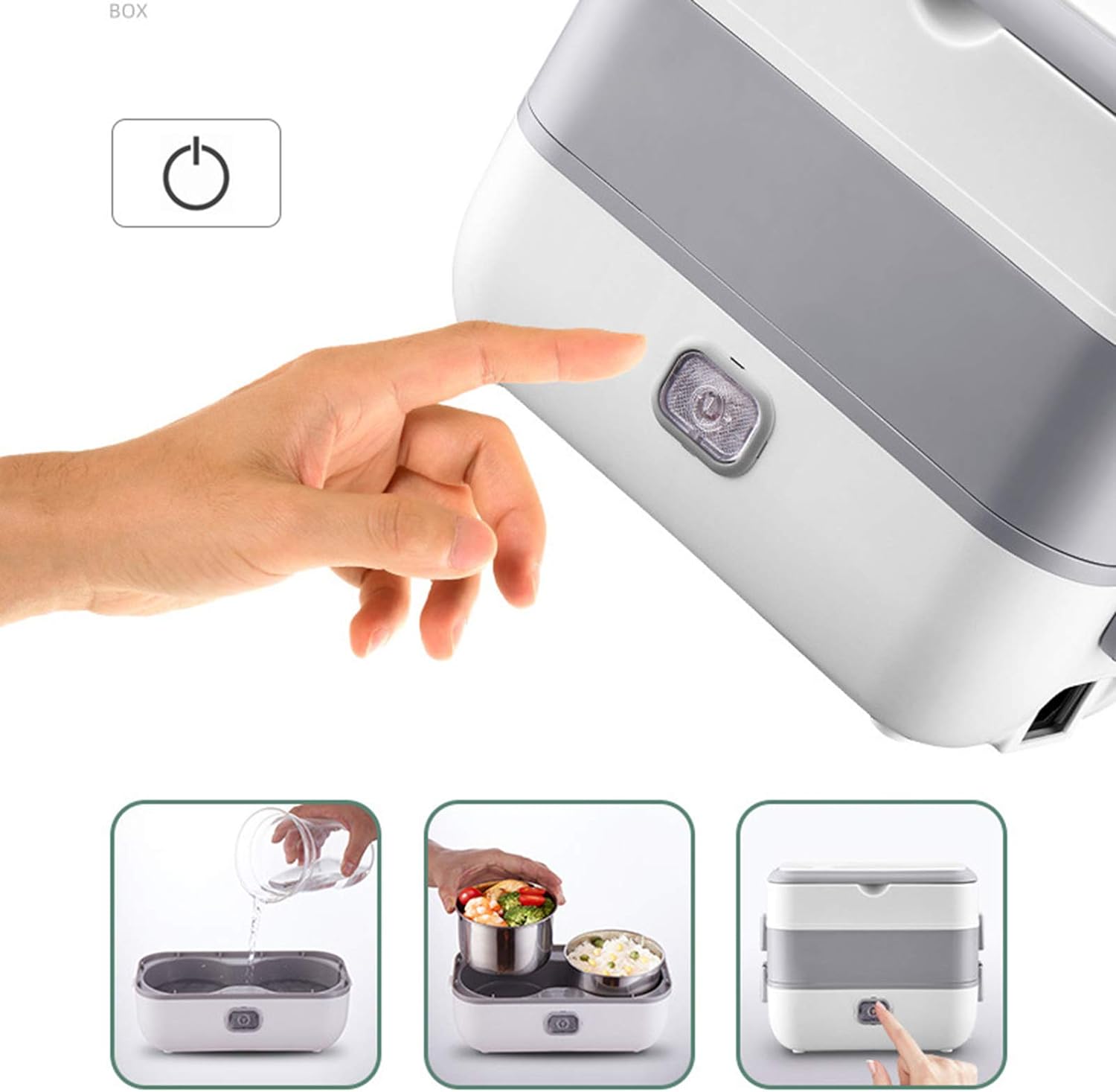 Lonchera Eléctrica de 2 Compartimientos 1.2L IU-2102009