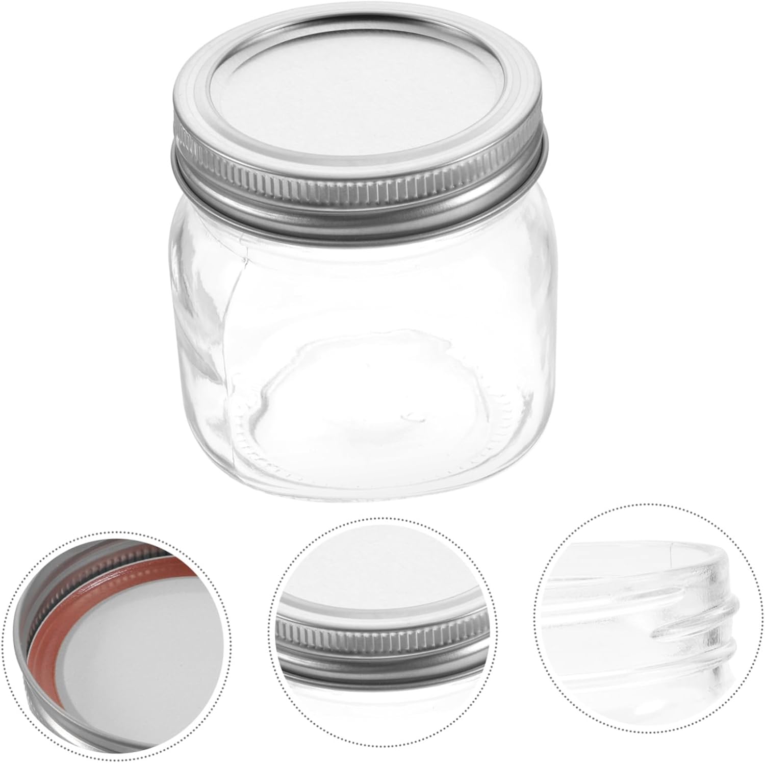 Envase de Vidrio con Tapa de 250ml 507628