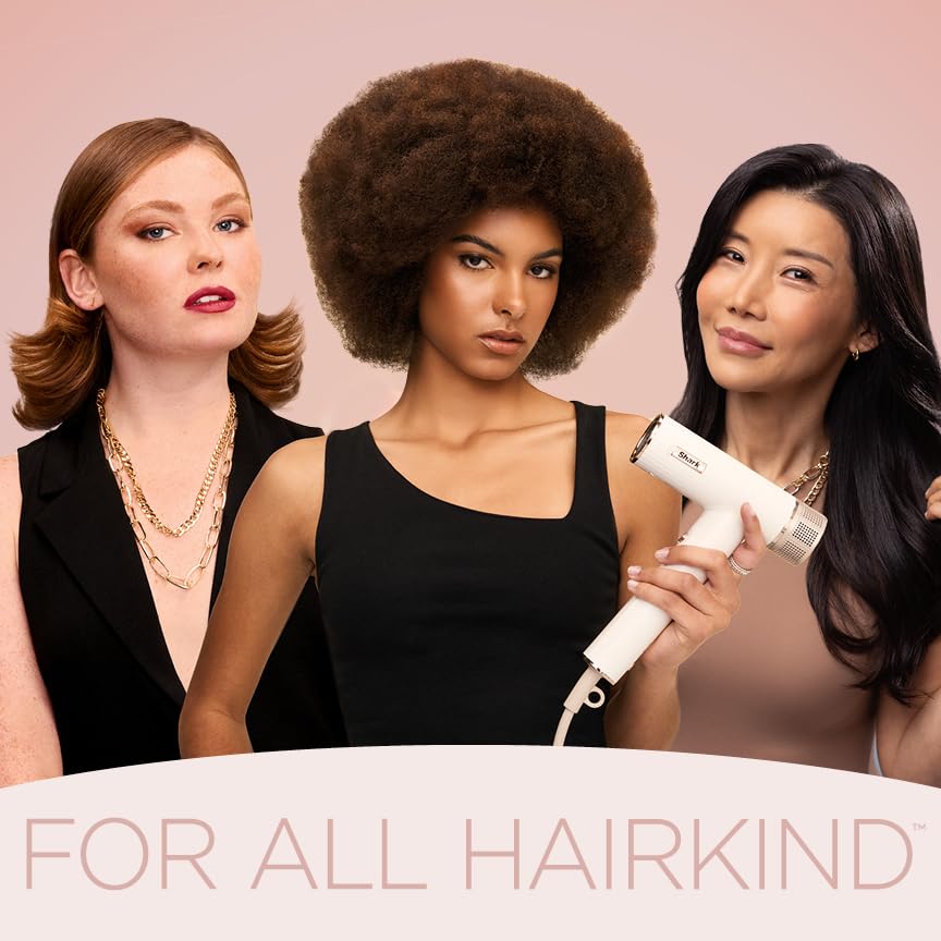 (LLEGANDO 10 DE AGOSTO) Secadora de Cabello Shark SpeedStyle HD332 1700W para Cabello Rizado y Crespo con Tecnología IQ Speed Styling y 4 Accesorios