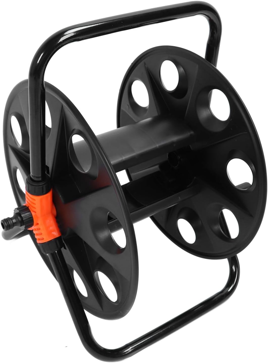 Carrete para Mangueras Plástico Negro 88350 Selecto