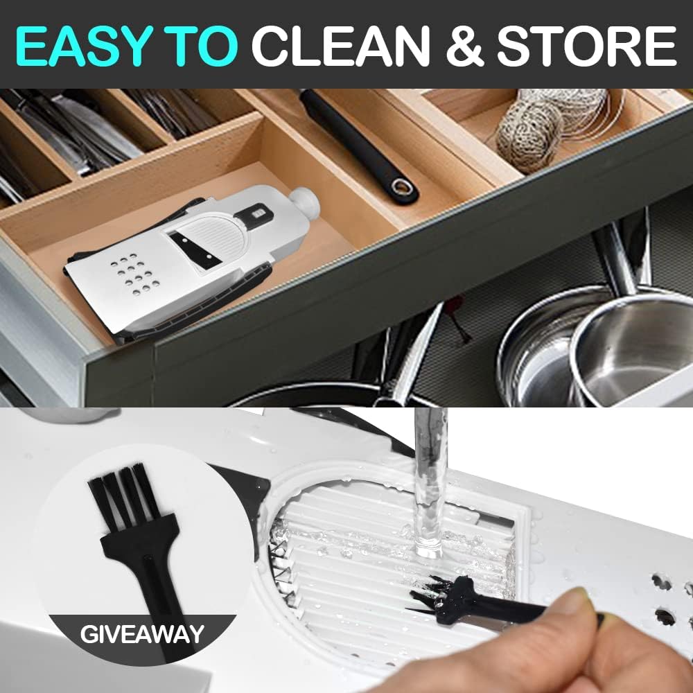 Cortador de Mandolina de Verduras Multifuncional