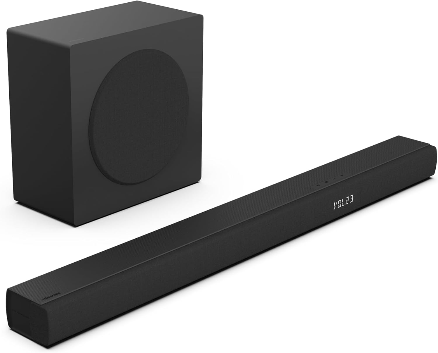 Barra de Sonido 3.1 Canales con Subwoofer Inalámbrico 480W DTS Virtual: X Dolby Digital Plus Bluetooth Hisense HS3100 HISENSE