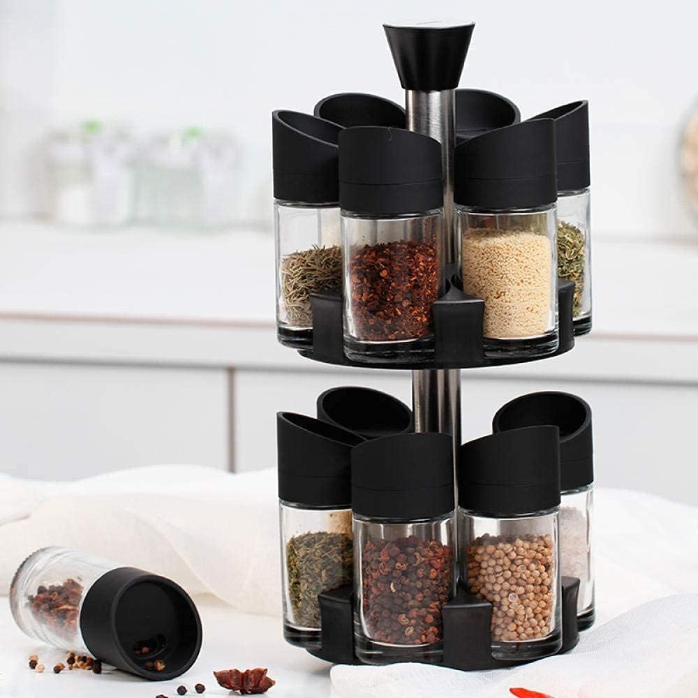 Set de 12 Envases para Condimentos de Vidrio 88159 Selecto