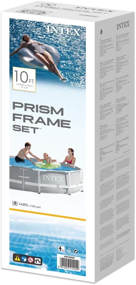 Piscina Elevada Redonda 10pies x 30plg Prisma Frame Intex 26700NP INTEX