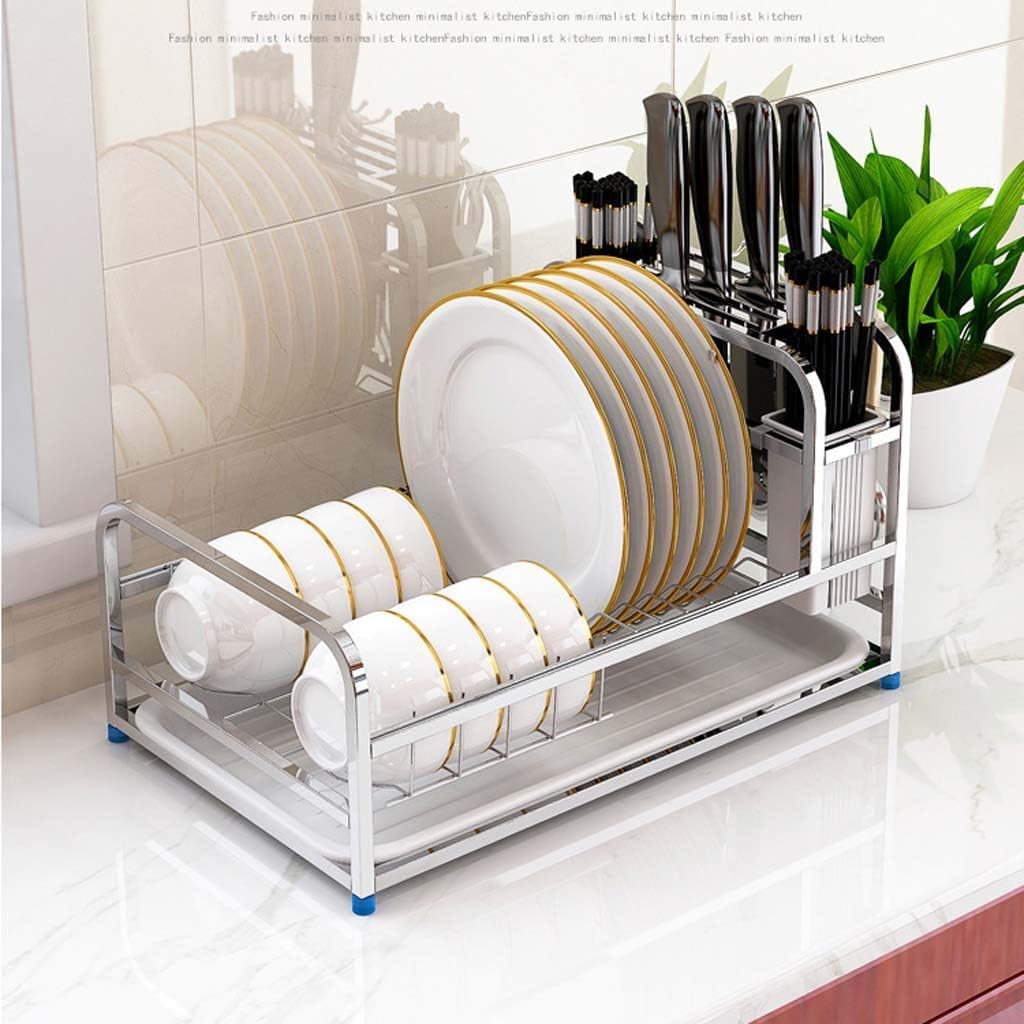 Escurridor para Platos, Cuchillos & Cubiertos de Metal 34860-28