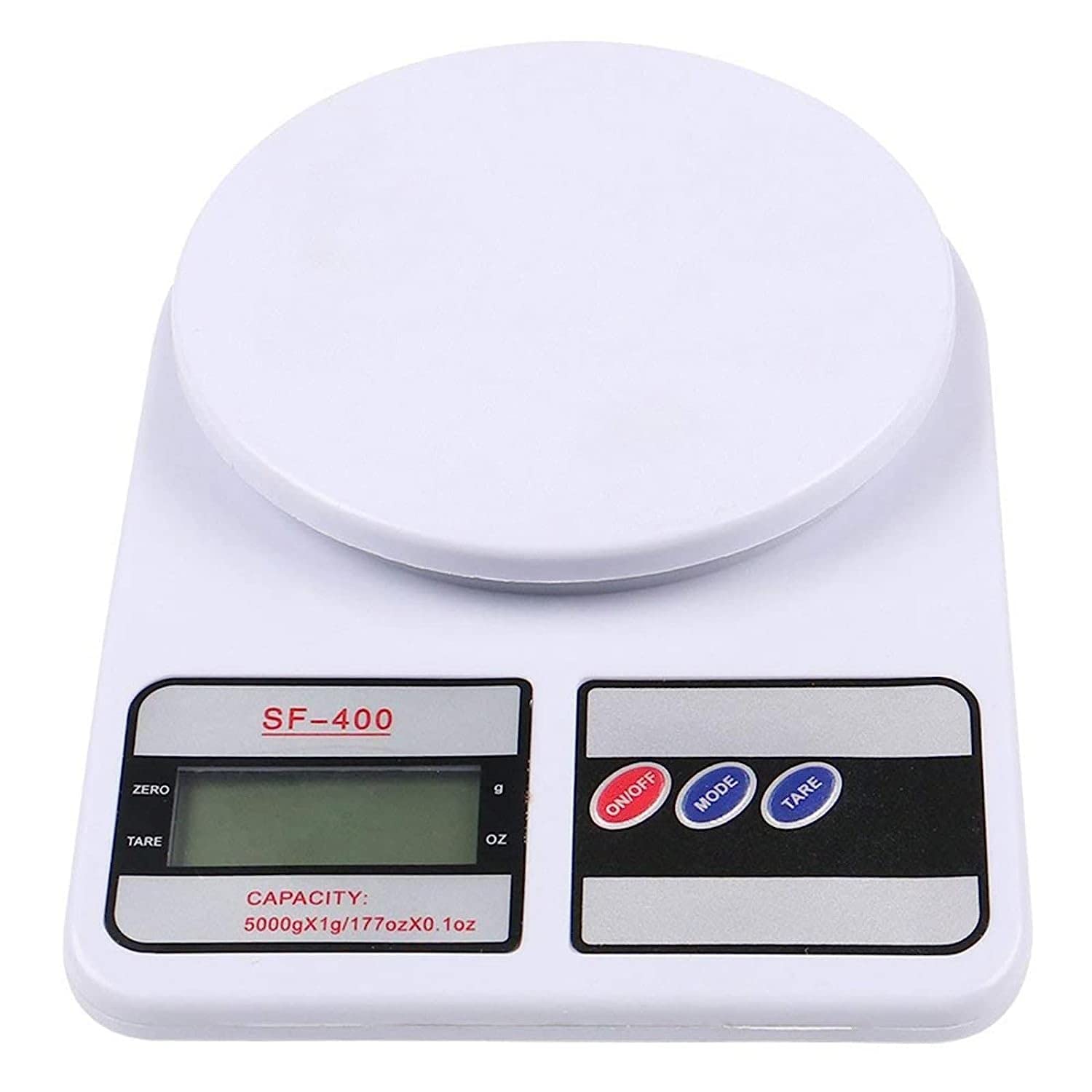 Balanza Digital de Onzas y Gramos 10kg SR-706 Báscula. Pesa. Selecto