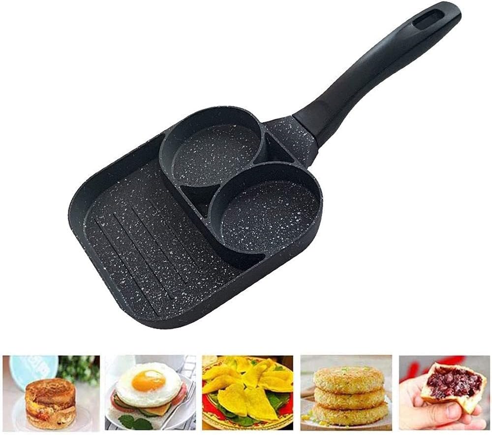 Sartén Antiadherente con 3 Divisiones BP-2069