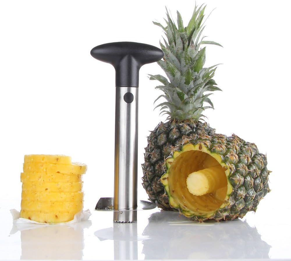 Cortador de Piña de Acero Inoxidable LHC-8588 Selecto