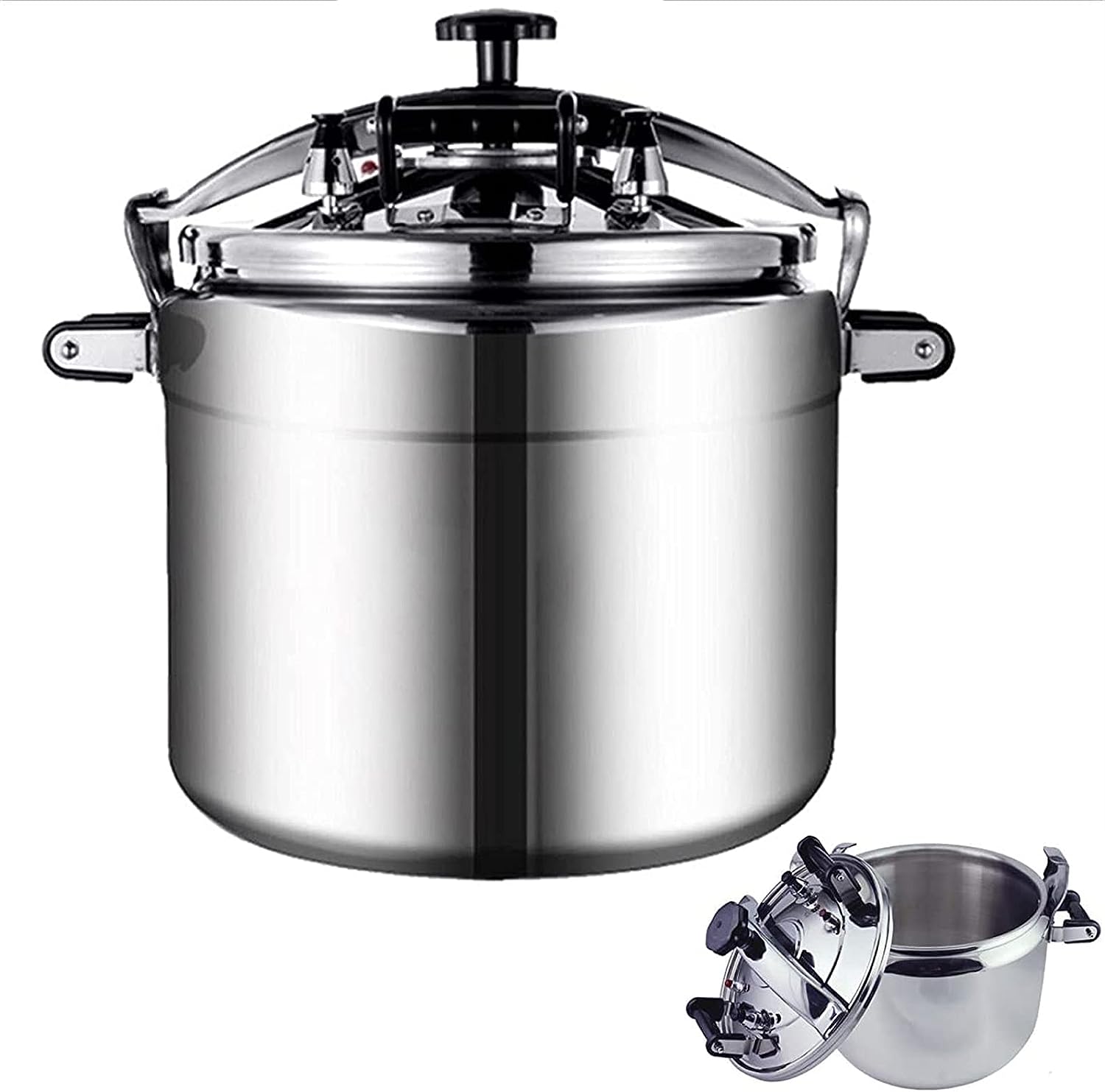 Olla de Presión de Acero Inoxidable 50 Litros para Uso Comercial JY-50L Selecto