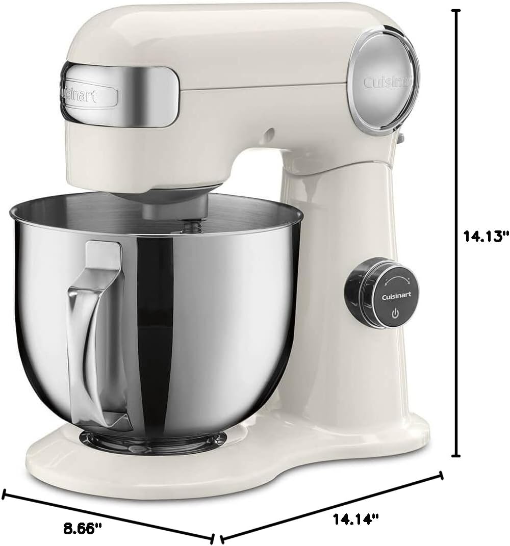 Batidora Precision Pro 5.5QT 12 Velocidades 3 Ajustes de Preparación 500V Beige Cuisinart SMD-50CRMNAS CUISINART