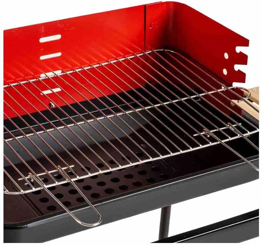 Parrilla o Asador Plegable con Ruedas Portátil Metálica ALP-BBQ9445 BBQ. Barbacoa.