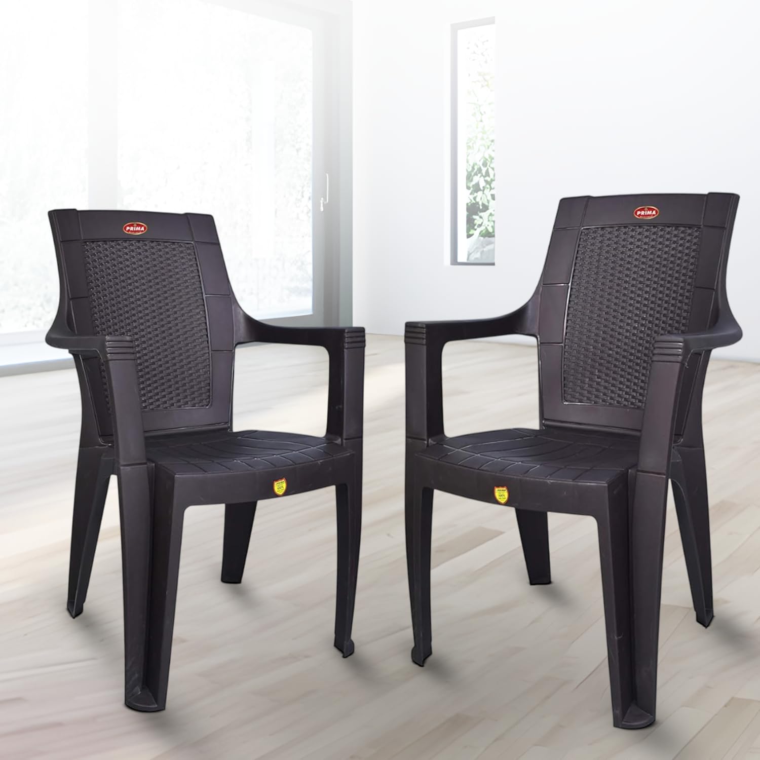 Silla Plástica Negro JAL-BLK Selecto