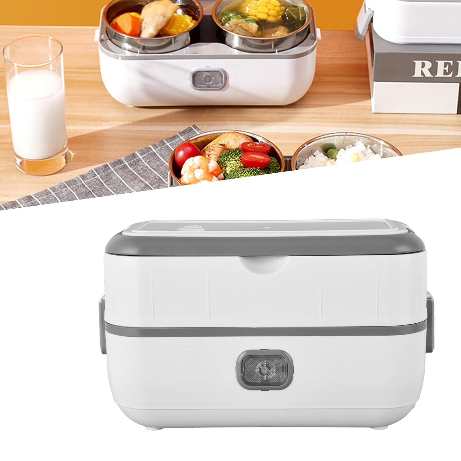 Lonchera Eléctrica de 2 Compartimientos 1.2L IU-2102009