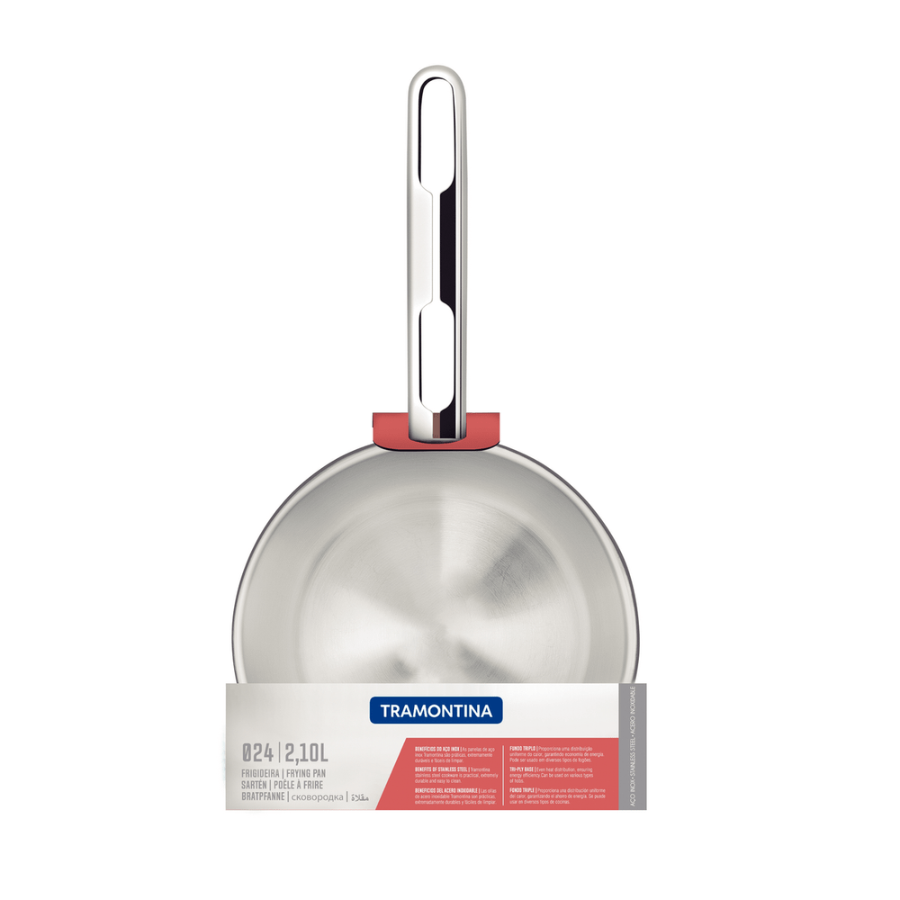 Sarten Allegra de Acero Inoxidable 20cm Tramontina 62666/200 TRAMONTINA