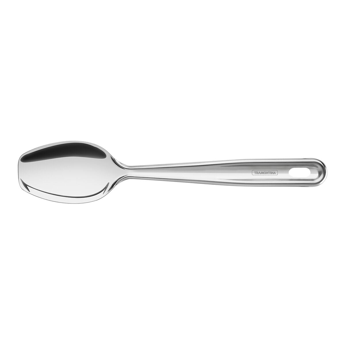 Cuchara para Arroz en Acero Inoxidable con Blíster Tramontina 63815/101 Cucharon. TRAMONTINA