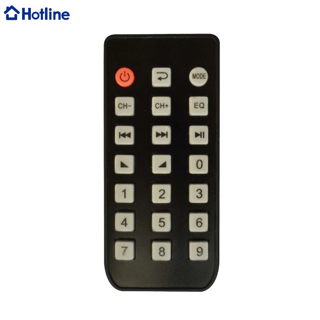 Bocina con Bluetooth y Micrófono con Control Remoto 10W 2x4" Hotline HLBS4210 Hotline