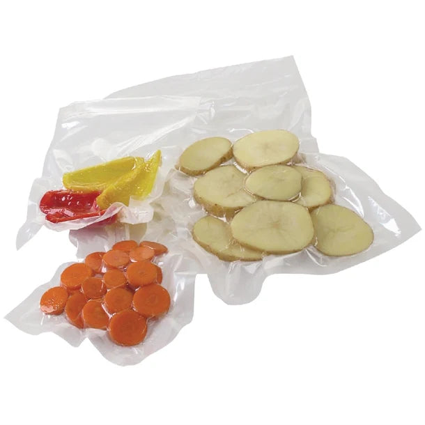 100Pcs Bolsas Empaque Al Vacio 20Cm*30Cm Para Empacar Alimentos PE+PA Polyetileno/Nylon Libre De BPA SK43 Selecto