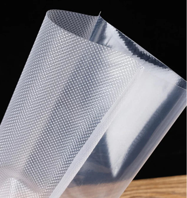 100Pcs Bolsas Empaque Al Vacio 20Cm*30Cm Para Empacar Alimentos PE+PA Polyetileno/Nylon Libre De BPA SK43 Selecto