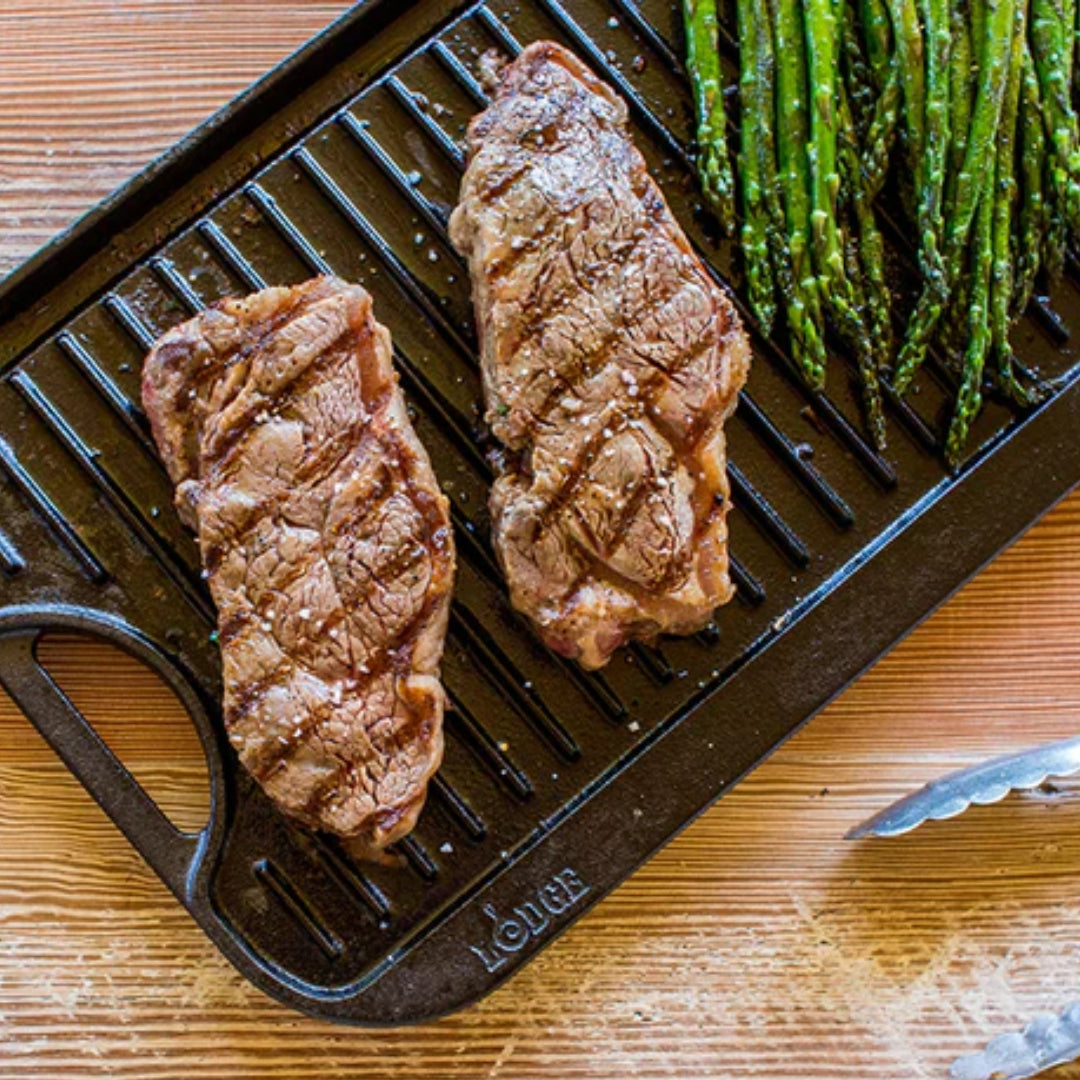 Parrilla Reversible de Hierro Fundido Lotus LHC-TV03 Grill. Carne. LOTUS