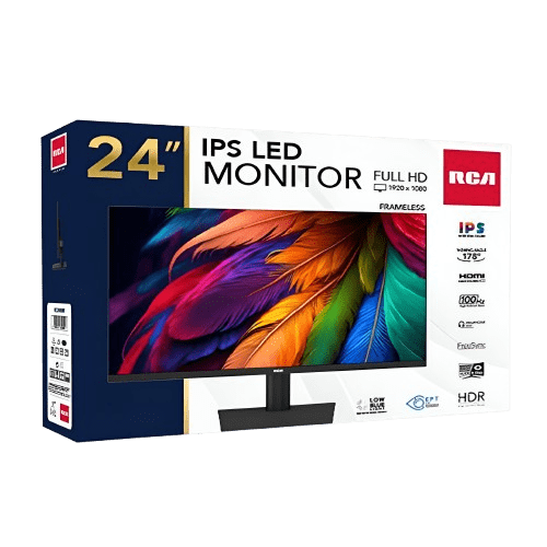 Monitor Pantalla Flat Plano Full HD 1920x180px 24" LED RCA RC240MF