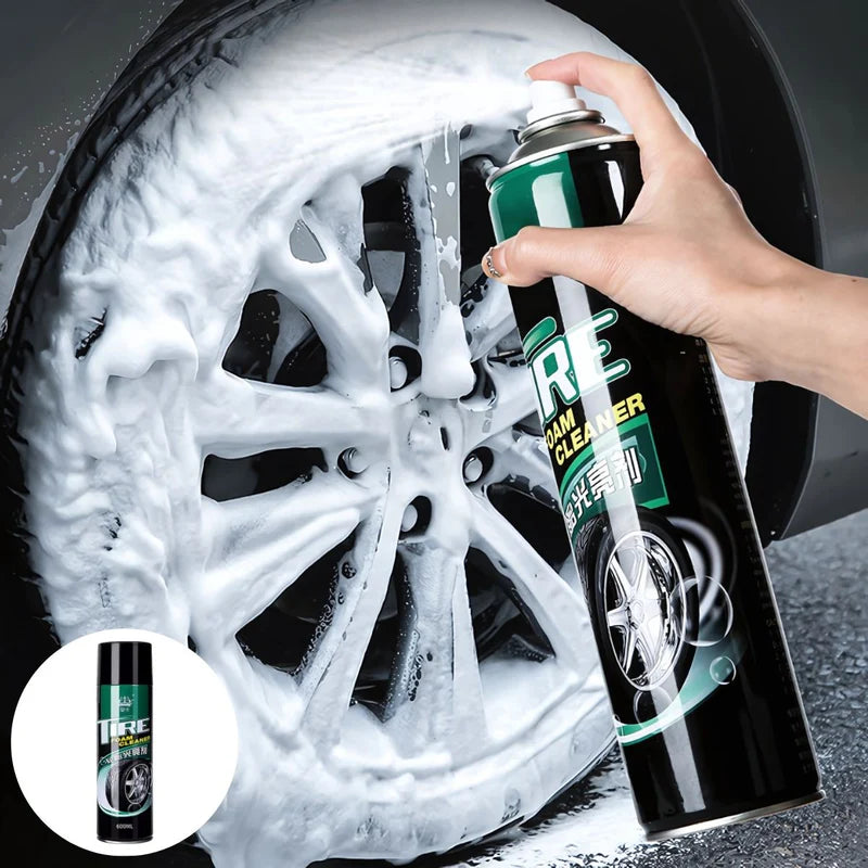 Espuma Limpiadora Para Llantas 600ML. (Unidad) Limpiador De Neumáticos En Spray Aerosol. AB1141 Selecto