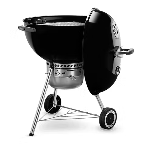 Asador a Carbón Original Kettle Premium 22" Negro Weber 14401001 BBQ. Weber