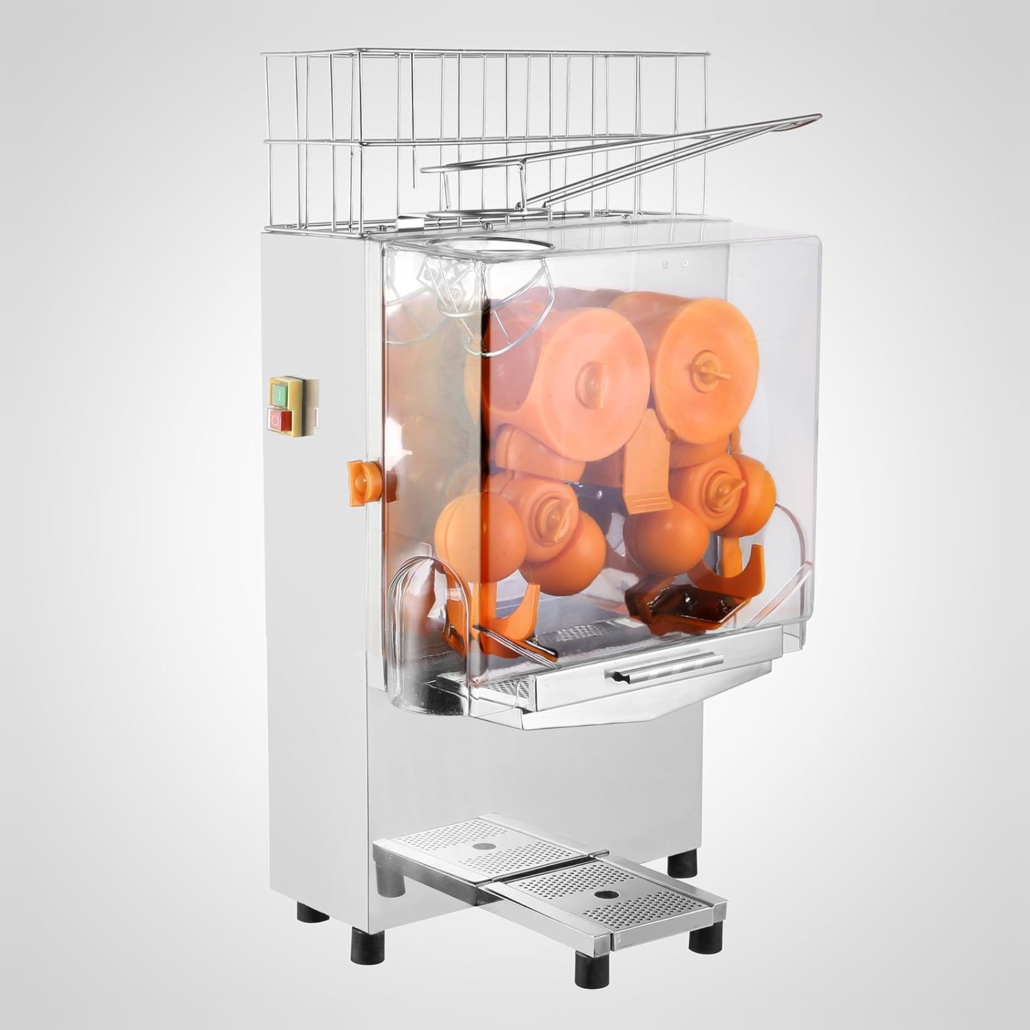 Exprimidor de Cítricos Automático Industrial 110/60Hz 120W 2000E-2 Naranja. Jugo. Selecto
