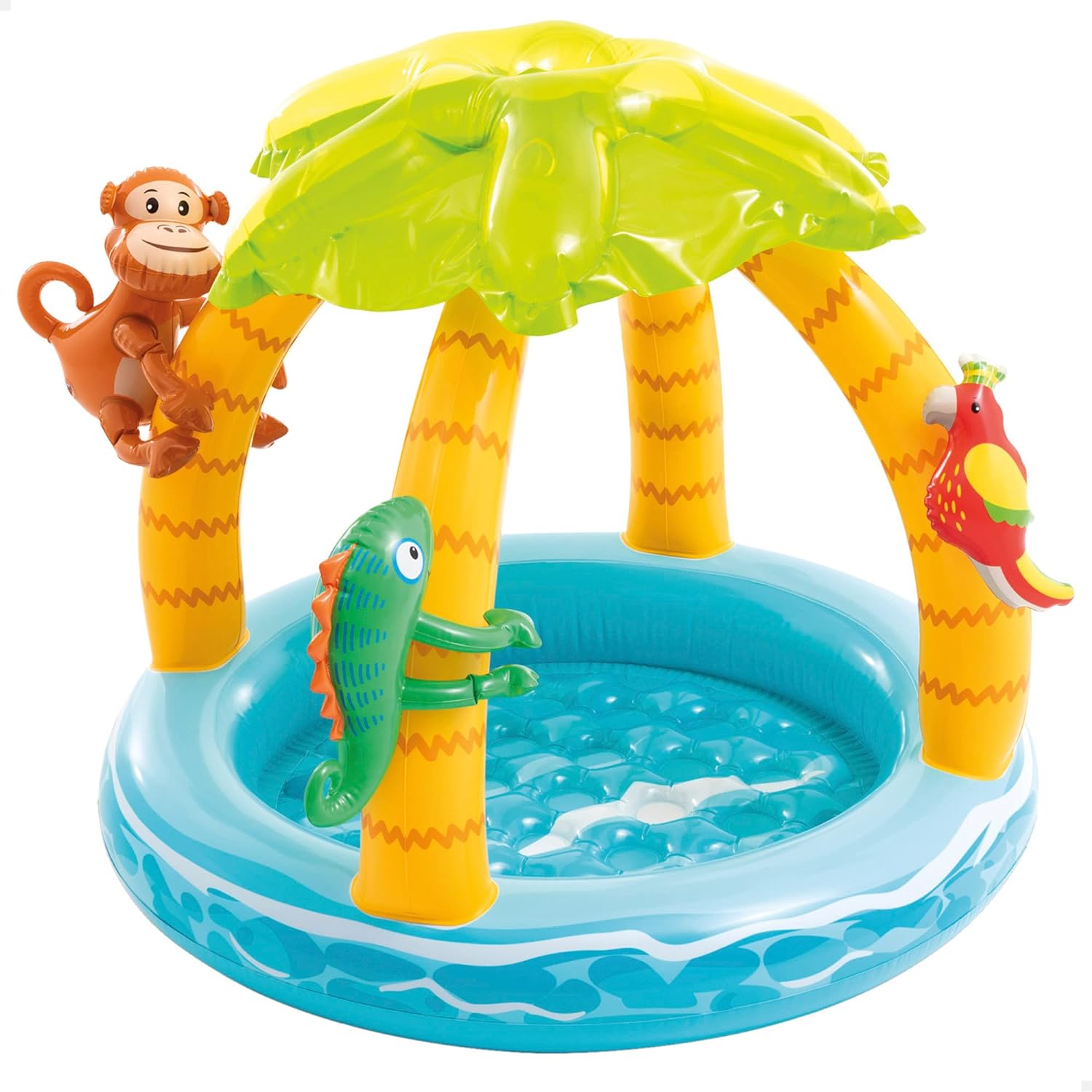 Piscina Inflable para Bebes Isla Tropical de 45 Litros Intex 58417-NP INTEX