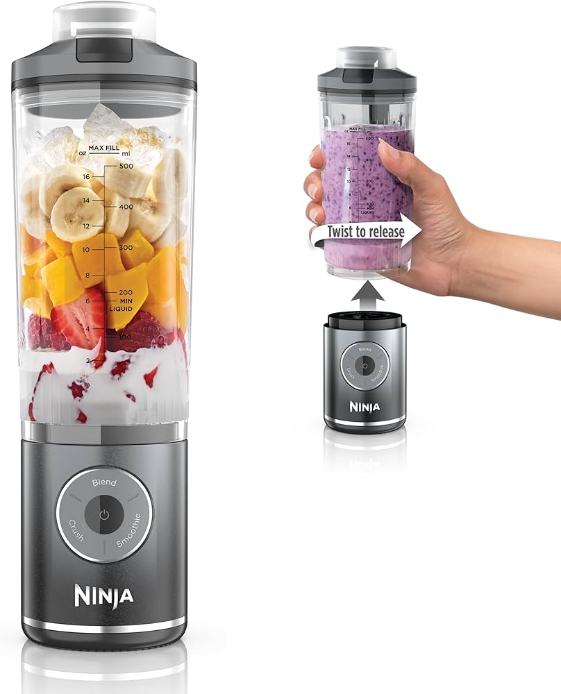 Licuadora Portátil Blast Max Inalámbrica 22oz Ninja 4 Colores Disponibles NINJA