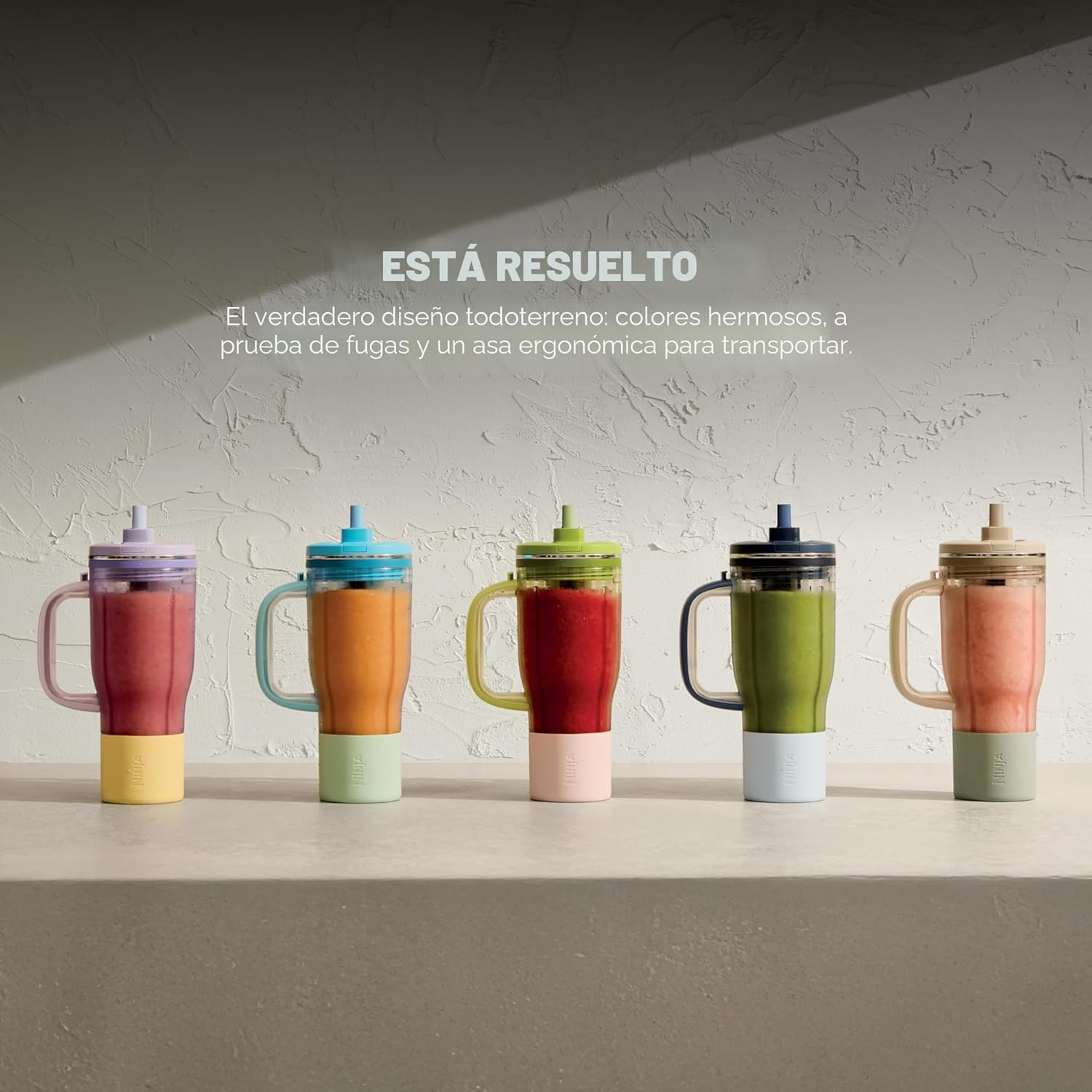 (LLEGANDO 10 DE AGOSTO) Licuadora Personal Ninja BlendBOSS DB351GN 1100W con Vaso Portátil de 710 ml, Auto-iQ® y Trituradora de Hielo