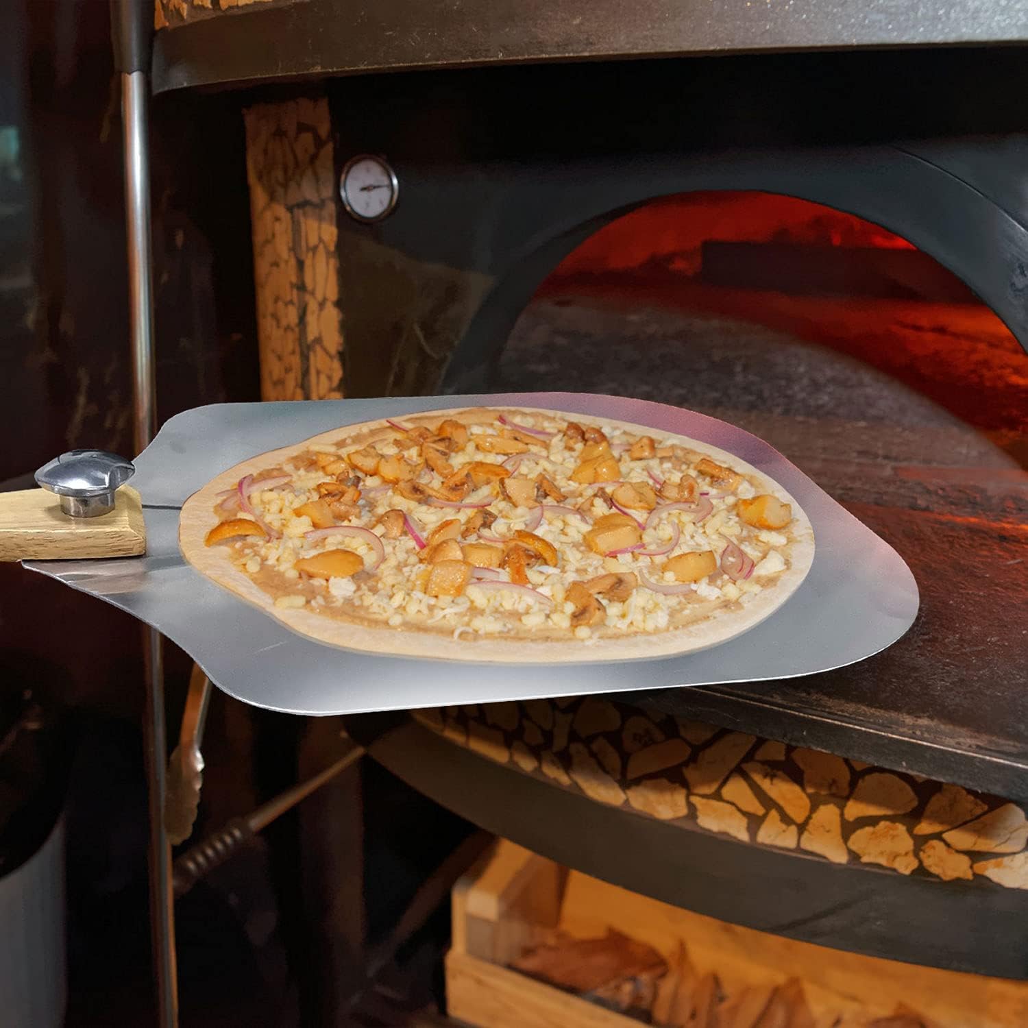 Espátula Pala para Pizza 36x65cm 88689 Selecto