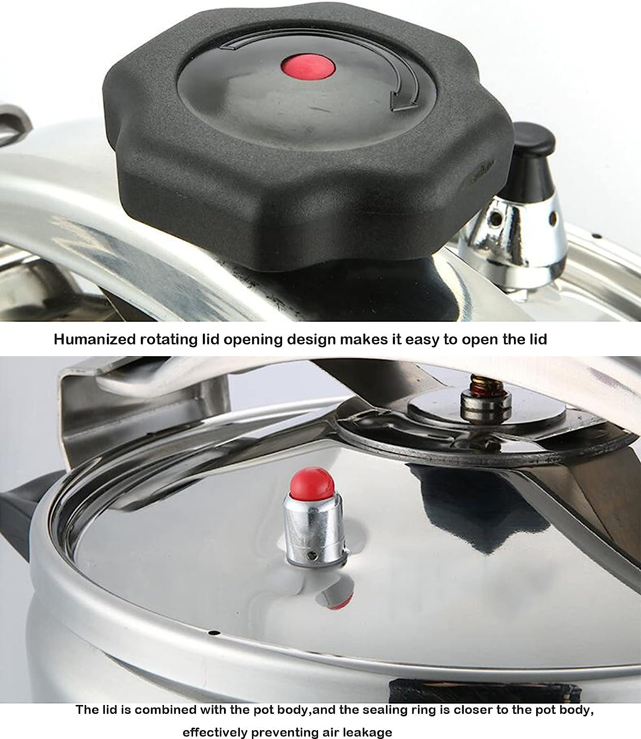 Olla de Presión de Acero Inoxidable 36 Litros para Uso Comercial JY-36 Selecto