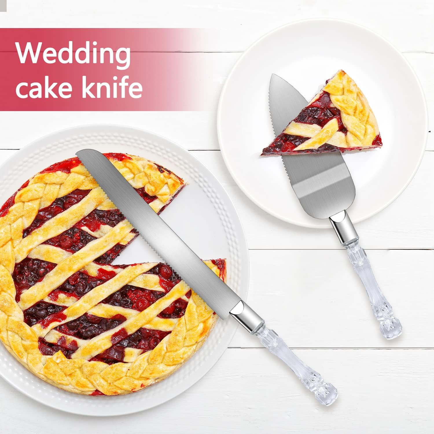 Set 2 Cuchillos para Dulces 33cm 85983