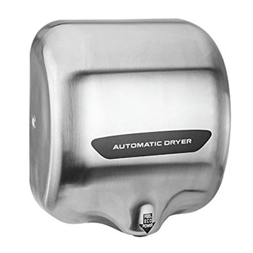 Secador De Mano De Aire Caliente Automatico Inox 110V Power Supply: 110V/60HZ 1800W BAM019