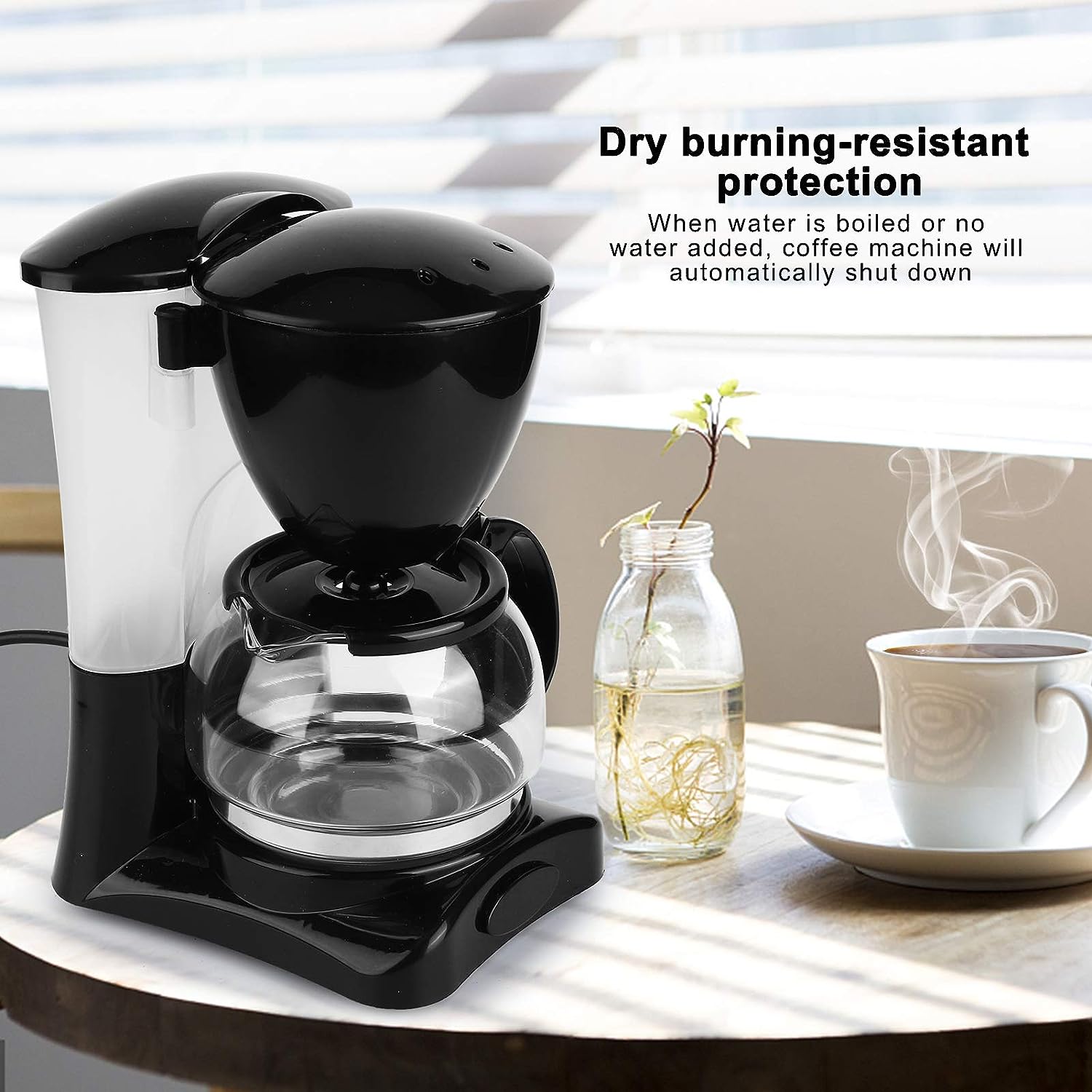 Cafetera Eléctrica de 6 Tazas 600ml LT-3040 Lotus