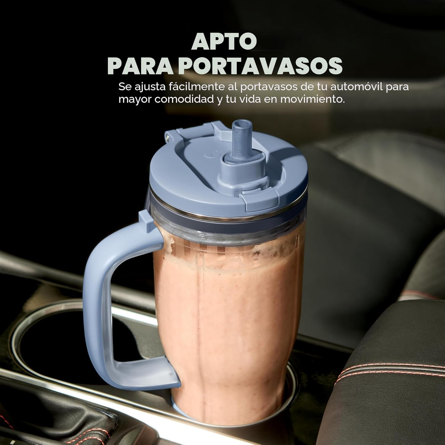 (LLEGANDO 10 DE AGOSTO) Licuadora Ninja Detect Power Blender Pro DB351CY 1200W con Tecnología BlendSense®, Jarra de 2.1L y Vasos Individuales | Trituradora de Hielo