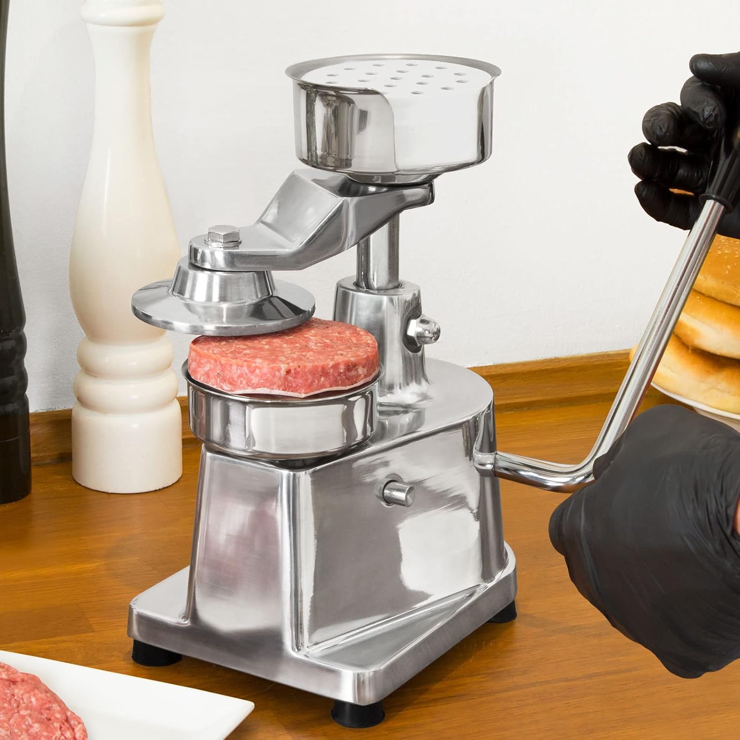 Papel Antiadherente para Prensas de Hamburguesas Paquetes de 400und 10cm a 15cm PH-100 / PH-1300 / PH-150 Filtro. Selecto