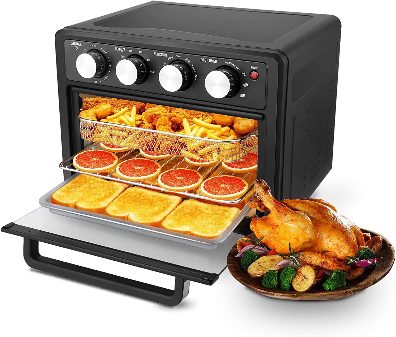 Horno Freidora de Aire Multifuncional 22 Litros Lotus LT-9846 LOTUS