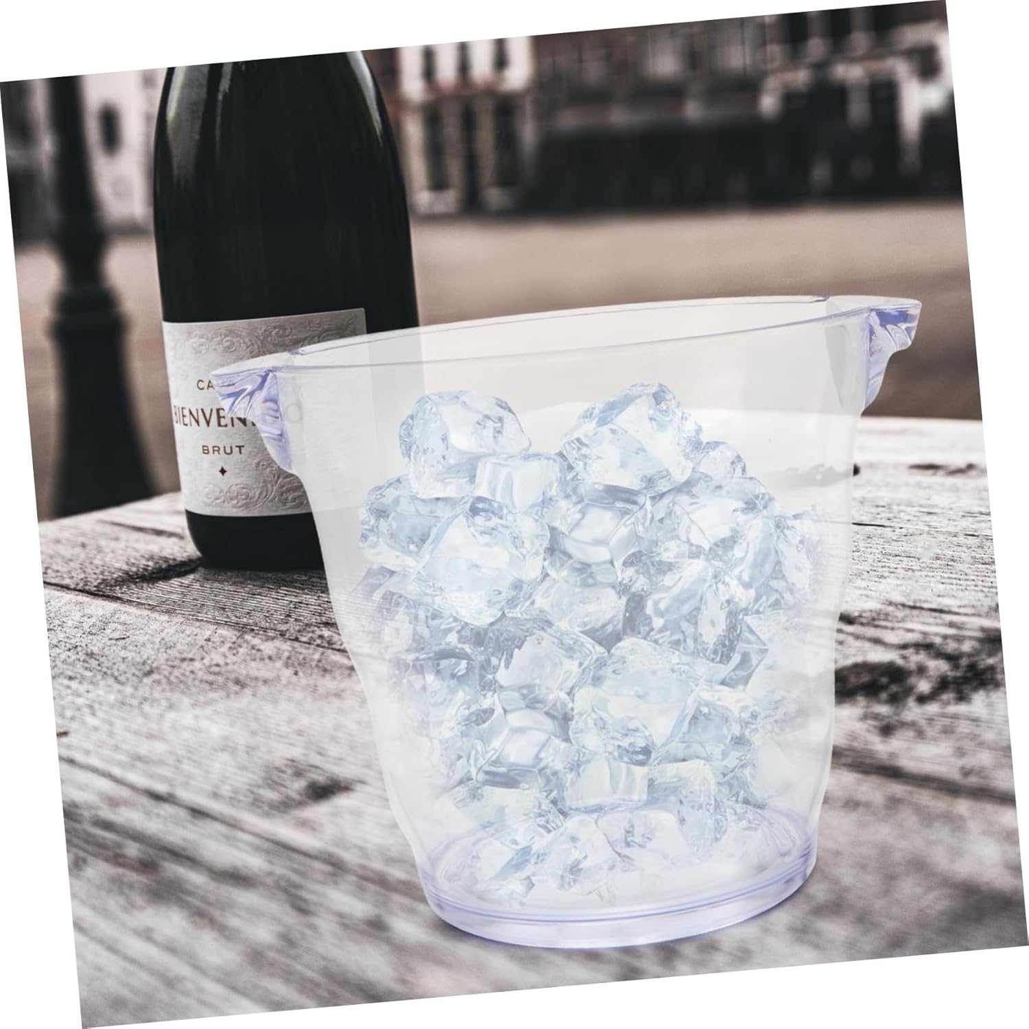 Cubeta de Hielo Plástico 15cm 021-12768