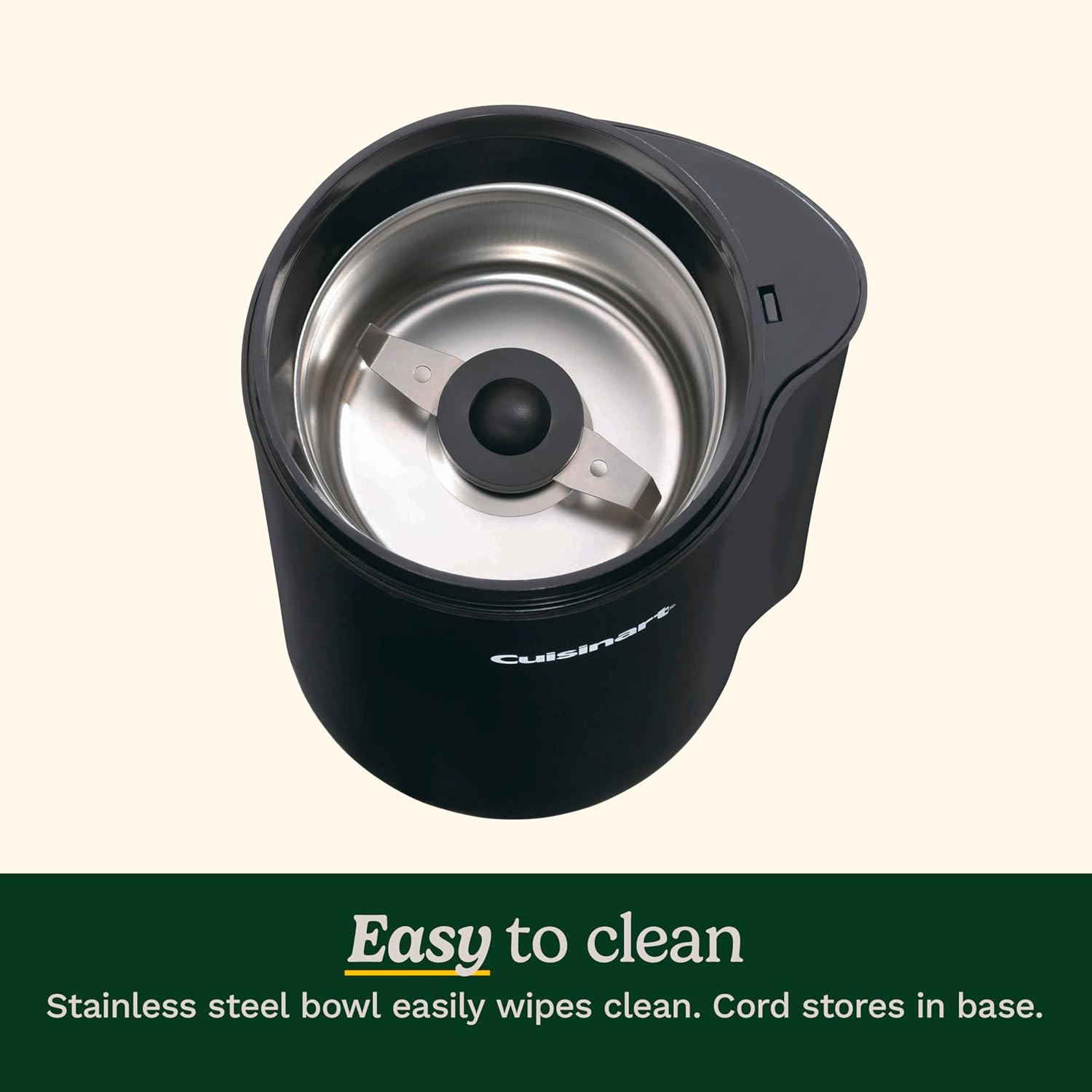 Molinillo Molino de Café en Granos 2.5oz/70g 12 Tazas Cuisinart DCG-20BKN CUISINART