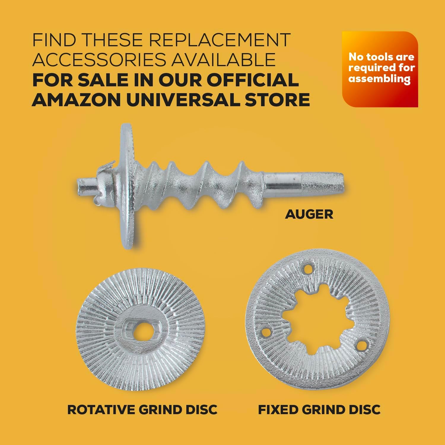 Molino de Maíz de Hierro Fundido con Tolva Alta Corona